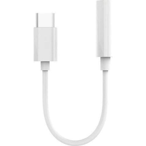 Mobile Earphone Cable 4 3.5mm for Outdoor Black Data White 3inch to Adapter Type-C Phone 11cm Indoor