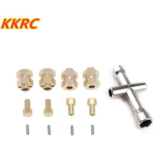 SCX24 Brass Extension Apater Unilateral Widening 4MM For 1/24 RC Car Axial SCX24 90081