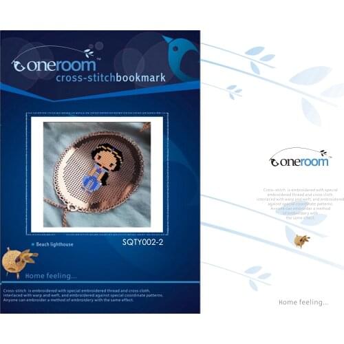 Black angel Cross stitch DMC set creative gift simple metal bookmark beautiful butterfly