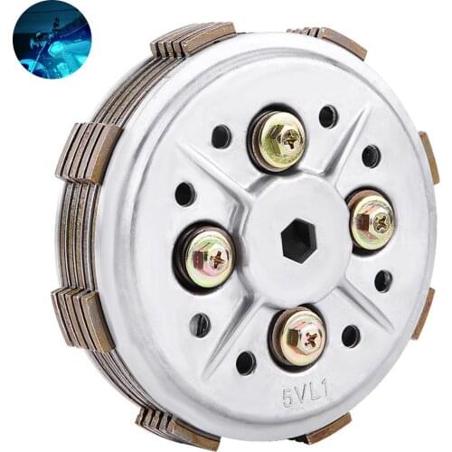 Motorcycle Clutch Pad Engine Protecting Metal Gear Shifting Replacement Clutch Pad Stable Stroke Clutch Pad for YAMAHA YBR125