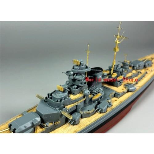 Detail Up Set for 1/700 Bismarck Trumpeter 05711 Model CYE006A PE Wooden Deck