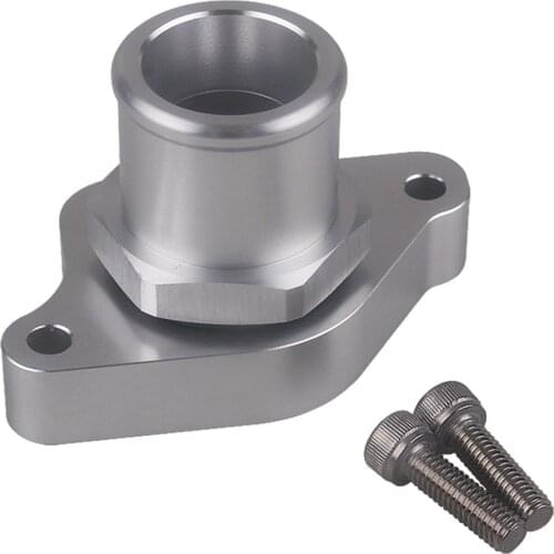 New Heavy Duty Car Automobile Coolant Housing Water Neck Straight Through w/ Screws for1.25inch Tube