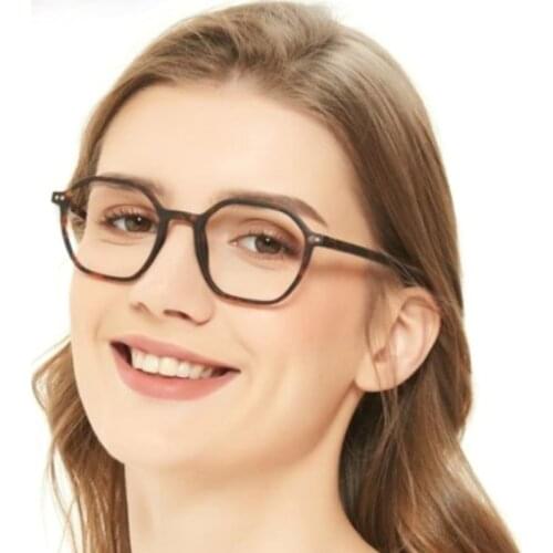 BLUEMOKY Vintage Anti Blue Light Computer Glasses Men Women Hexagon Optical Spectacles Frame Blue Light Blocking Myopia Eyewear