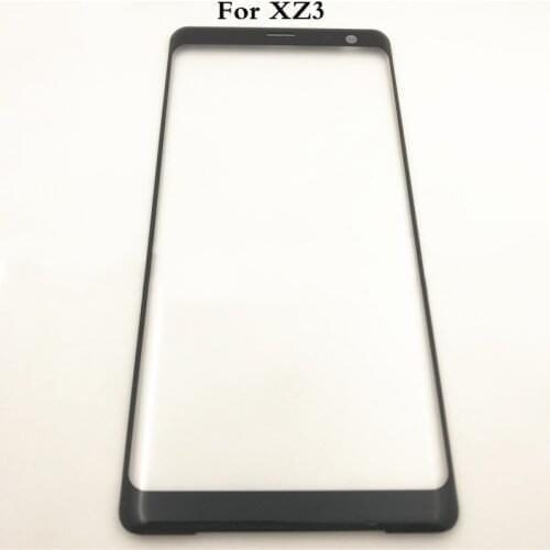 Original For Sony Xperia XZ3 Front Glass Touch Screen LCD Outer Panel Top Lens Cover Repair Replacement Part
