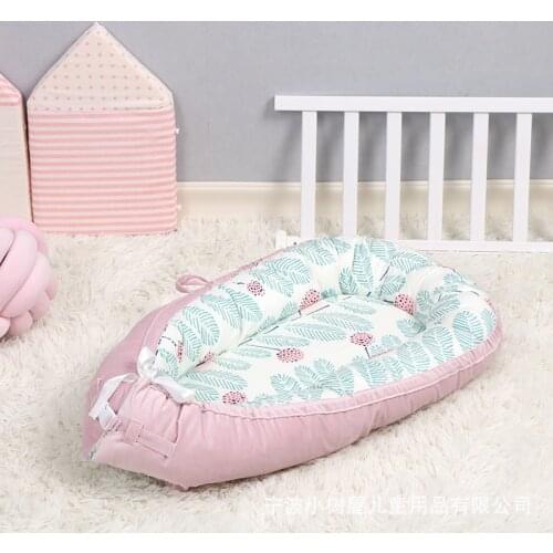 Newborn Baby Portable Removable And Washable Crib Travel Bed Nest Bed Crib Cotton new Crib Travel Bed For Children Infant Kids