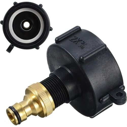 IBC Adapter Connector 3/4 Inch S60x6 IG For IBC Hose Valve Adapter Water Tank Rain Barrel 1000L Water Connectors