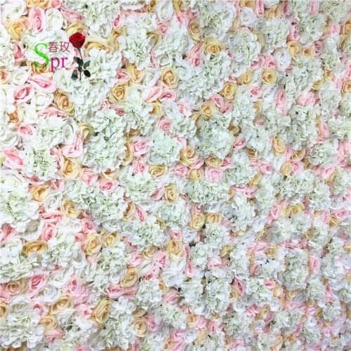SPR Free Shipping-10pcs/lot Artificial wedding rose flower wall background arrangement flowers road lead flowers decorations