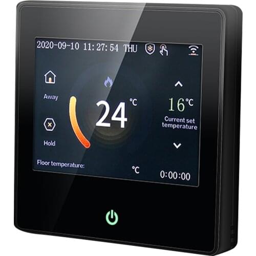 Tuya Thermostat WiFi Smart Heating Temperature Controller LCD Touch Display Wireless Thermostat Universal , 16A/3A