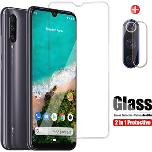 Camera Len Protective Glass for Xiaomi Mi A3 Glass Screen Protector for Xiaomi CC9E HD Front Tempered Film On Xiomi Mia3 A 3