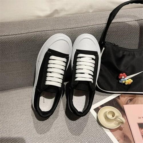 New womens sneakers fashion cloth round toe solid color thick-soled non-slip lightweight and comfortable casual shoes women