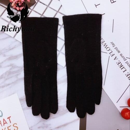 Women Winter Touch Screen Winter Gloves Autumn Warm Gloves Wrist Mittens Driving Ski Windproof Glove luvas guantes handschoenen