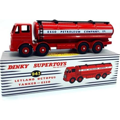 1/43 Dinky Supertoys 943 LEYLAND ESSO Octopus Tanker Model Toy Vehicle Die Cast Collection Toys Car