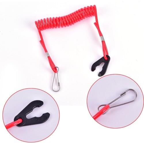 1pc Safety Watercraft Boat Kill Switch Key Lanyard Rope Clip engine Ignition Boat ignition wire High Quanlity Boat Ignition Wire