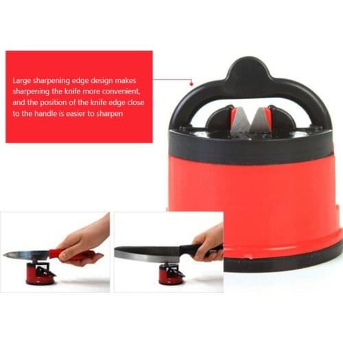 1 Pcs Knife Sharpener Kitchen Sharpening Tool Cocina Gadget Tool Knife Sharpen Scissors Grinder Secure Suction Chef Pad