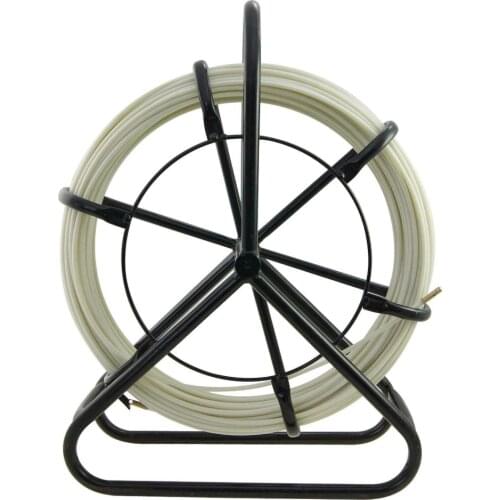 8x100m Fiberglass Duct Rodder Electric Cable Installation Tool