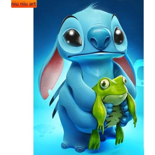 5D DIY Full Square/Round Drill Diamond Painting Cartoon Animals Embroidery Cross Stitch Mosaic Rhinestone Home Decor Gift