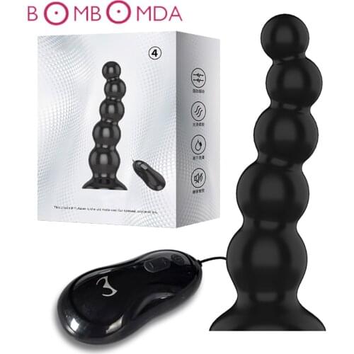 Remote Control Anal Vibrator for Men,Vibrating Butt Plug Bullet Vibrator,Male Prostate Massage Masturbator Anal Sex Toys for Men