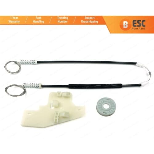ESC EWR5085 Window Regulator Repair Kit Front Right Passenger Door for Peugeot 407 2004-2010