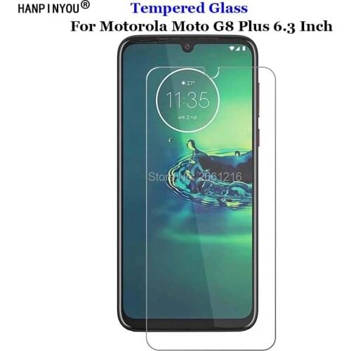 For Motorola Moto G8 Plus Tempered Glass 9H 2.5D Premium Phone Screen Protector Film For Motorola Moto G8plus 6.3"