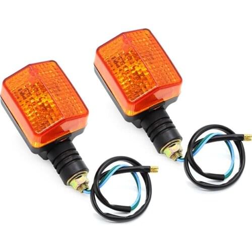 12V Motorcycle Indicators Flashers Blinker Amber Lamp For Honda XR650L 2012-2017 Turn Signals Light Indicator Lights Blinkers