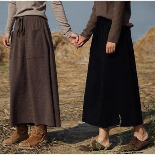 FRSEUCAG Women's Knitted Skirts