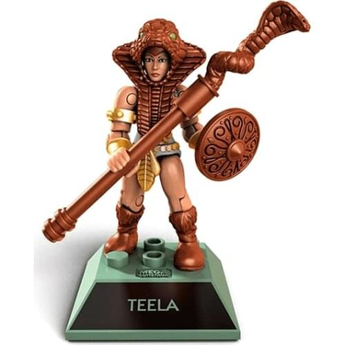 Mega Bloks Motu He-man Teela 2" Mini Loose Action Figure