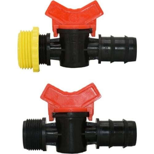 Male thread 3/4" 1" to 25 hose Garden tap DN20 hose Irrigation water valve crane connectors 20pcs