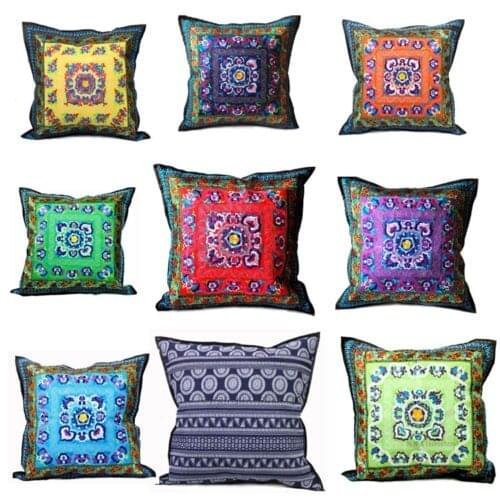 Wholesale 5pcs Chinese Vintage Ethnic Embroidery Cushion