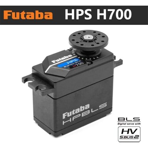 Original Futaba HPS-H700 large torque brushless servo 0.07s 44kg digital brushless S.BUS servo RC fixed wing drone spare parts