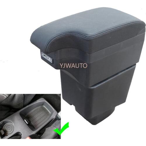 Armrest For Renault Captur 2015~2018 Center Console Box Car Arm Rest Ashtray Storage Box with CUP Holder