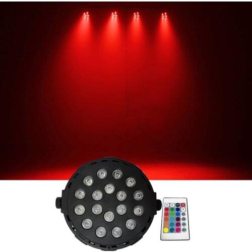 New Arrival Remote Control Dj Led Par Disco Light For Stage RGB Mini Party Led Lighting Good Effect Home Party KTV Night Club