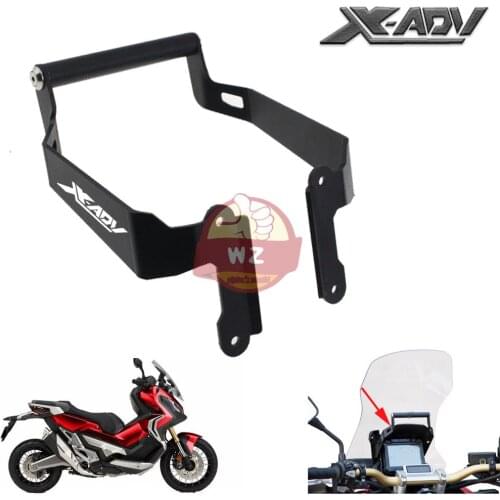 Handlebar extension lever navigation support for HONDA X-ADV750 X-ADV 750 GPS Bar mobile phone holder motorcycle accessories