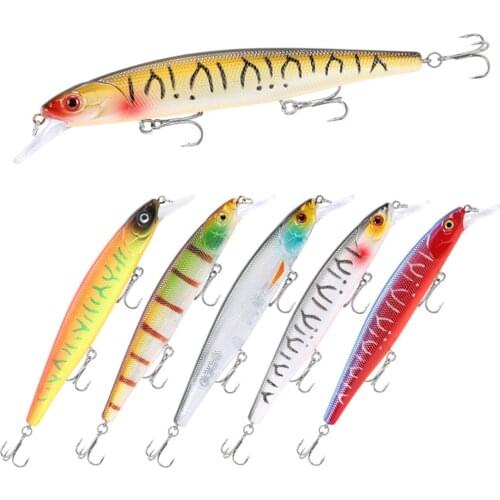 Loogdeel lures 2019 NEW 23g 140mm Minnow fishing lure multiple colour big minnow Swimbait Swing fish pesca crankbait ice fishing