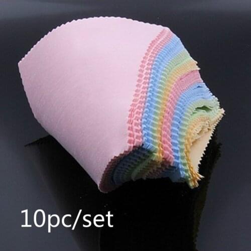 10PCS/lot Microfiber Sunglass Eyeglasses Cleaning Cloth Glasses Eyewear Clean Lens Cloth For Mac Camera Computer laptop cleaner