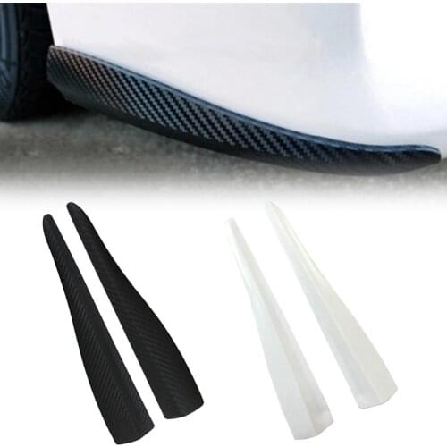 50% Hot Sale 2Pcs Bumper Protector Large Anti-scratch Rubber Universal Car Anti-collision Strip for Car Exterior Accessories