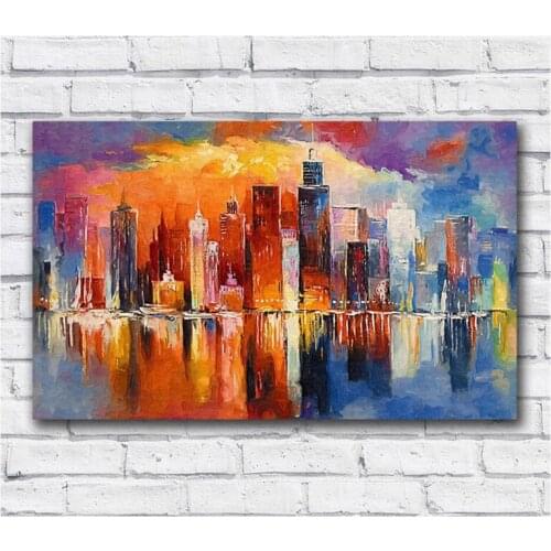 5d Diy diamond painting New York night view Full Square Round diamond Embroidery Cross Stitch Rhinestone Mosaic Home Decor G262