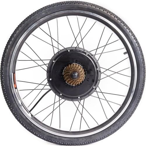 700C Ebike Converts Wheel for 700Cx43C-55C Tyre Mountain Bike MTB Electric Bicycle Front/Rear Wheel with 48V Brushless Motor