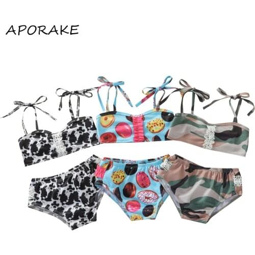 Плавки для девочек APORAKE China At AliExpress