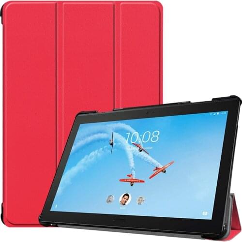 Business Case For Lenovo Tab P10 2018 TB-X705F TB-X705L X705 10.1" Folding PU Leather Flip Stand cover Protective Shell Funda