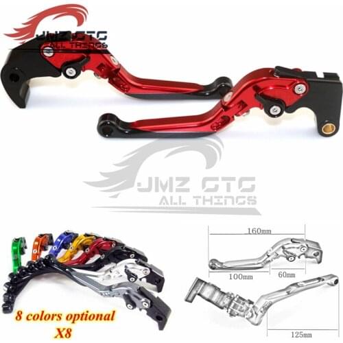 For TRIUMPH DAYTONA 675 2006-2017 CNC Adjustable folding 90 degrees extensible Motorcycle Brake Clutch Lever