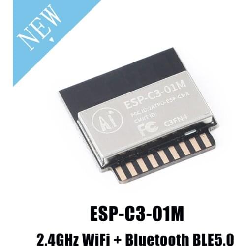 ESP-C3-01M 2.4GHz WiFi Bluetooth-compatible Dual-mode Wireless Communication ESP32 Module
