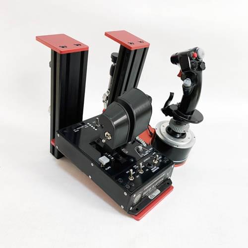 Figure master fatos HOTAS pig pole VKB flight rocker desktop mount red and black upgrade