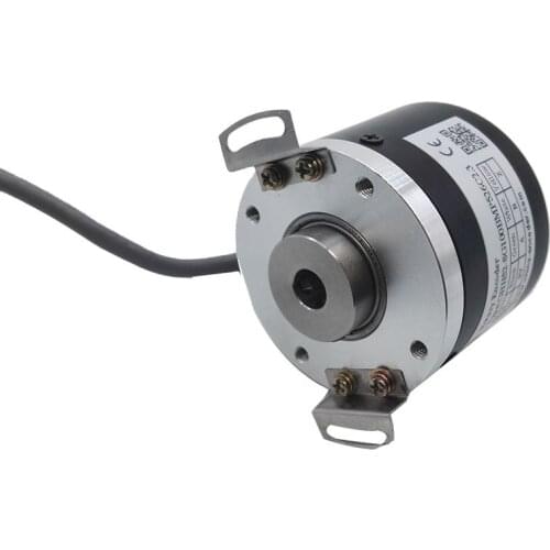 GHH52-10G series push pull output incremental hollow shaft encoder 10mm hole 100 200 360 500 1000 1024 2000 2048 2500pulse