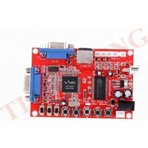 GBS-8100 GBS-8100 VGA To CGA Converter Board CVBS S-Video Arcade Games Video Converter Board High Definition High Quality