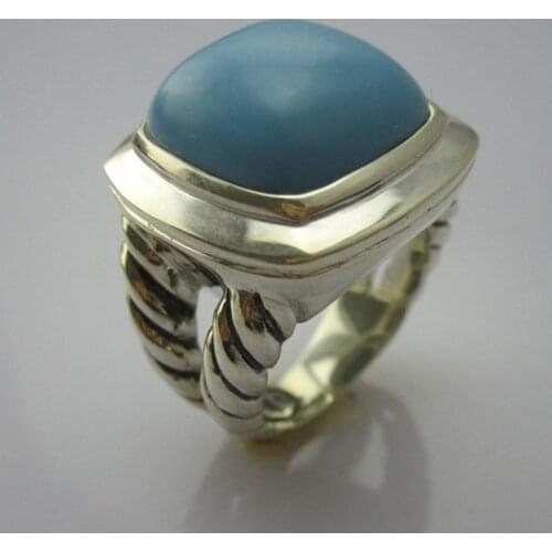 Jade Angel Women's Silver Rings