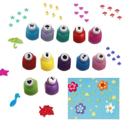 Mini Scrapbook Punches Handmade Cutter Card Craft Printing DIY Flower Paper Craft Punch Hole Puncher Shape DIY