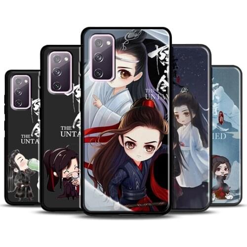 The Untamed Wei Wuxian Lan Wangji Cute Case For Samsung Galaxy S21 Ultra S20 FE S8 S9 S10 Plus Note 20 Ultra Note 10 Plus Cover