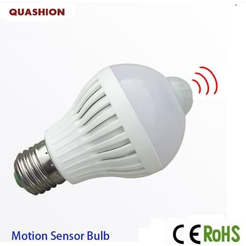 Smart PIR Motion Sensor Bulb E27 220V Led Lamp 5W 7W 9W LED Auto Infrared Body Sensor Lamp Home Lighting Garage Stairs