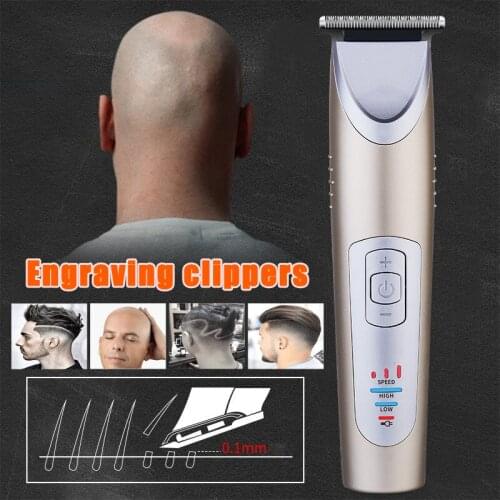 High Quali Professional Electric Hair Clipper Rechargeable Hair Trimmer Hair Cutting Machine with Large Battery Capacity