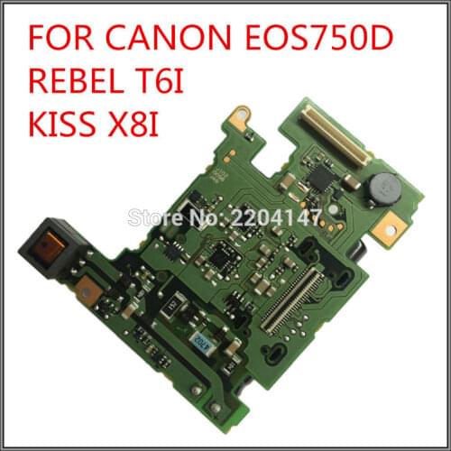 100% NEW original powerboard for canon EOS 750D Rebel T6i Kiss X8i 750D power board dslr Camera repair parts free shipping